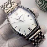 New Style Vacheron Constantin Geneve Stainless steel White Dial Watches